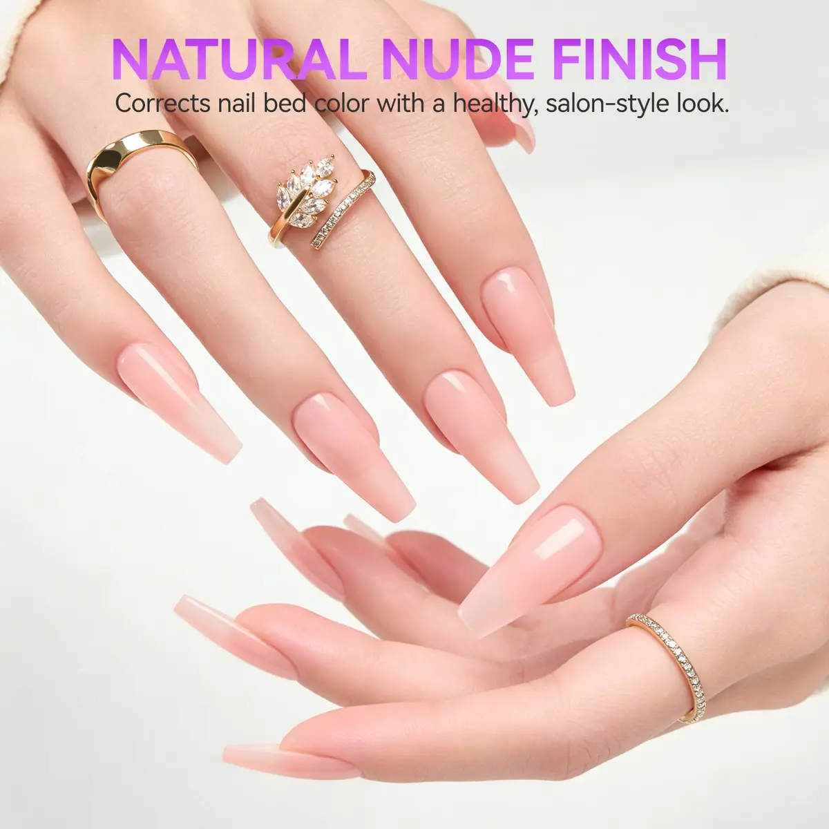 gelike ec 6-in-1 Jelly Builder Gel Nail Glue Nude Pink 60ml (2 Fl Oz) | Apex Building & Short Extension with UV/LED Cure - view 8
