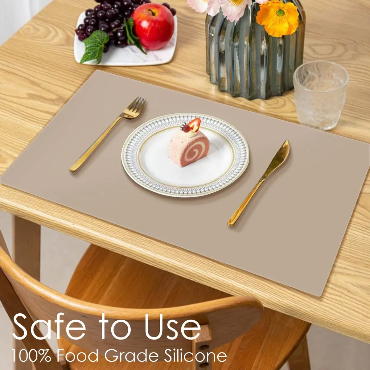 QPIX DIGITAL Extra Large Silicone Mat 60cm x 40cm | Heat Resistant Countertop Protector - view 5