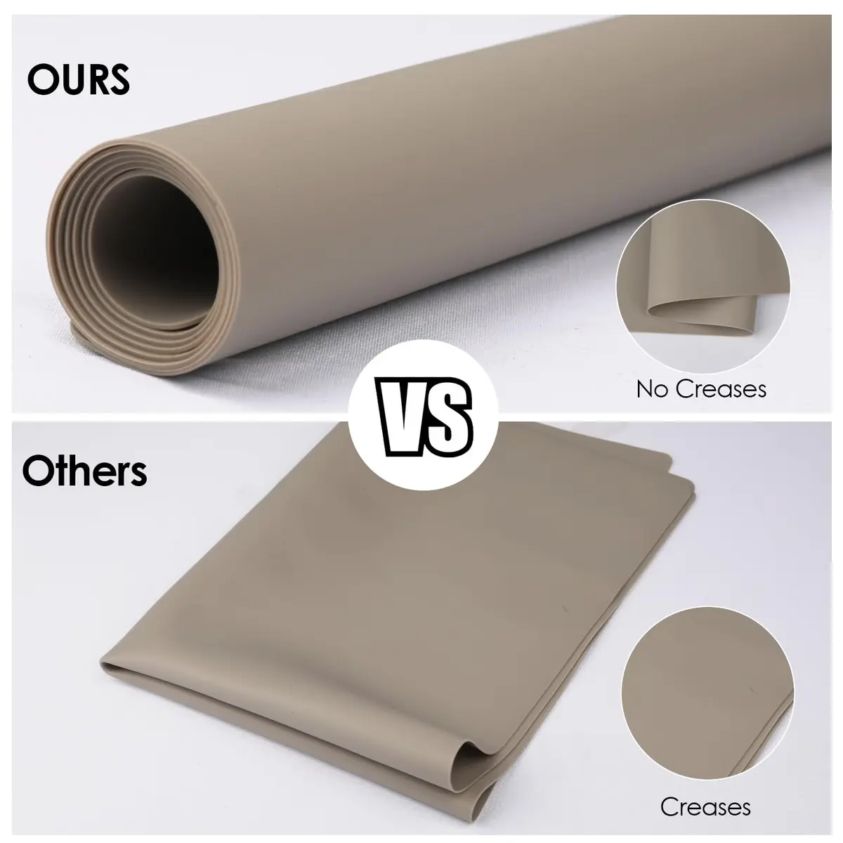 QPIX DIGITAL Extra Large Silicone Mat 60cm x 40cm | Heat Resistant Countertop Protector - view 8