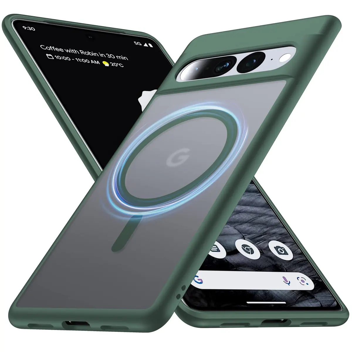 FNDMIL MagSafe Compatible Case for Google Pixel 7 Pro (6.7 inch) | Military Grade Drop Protection - main product image