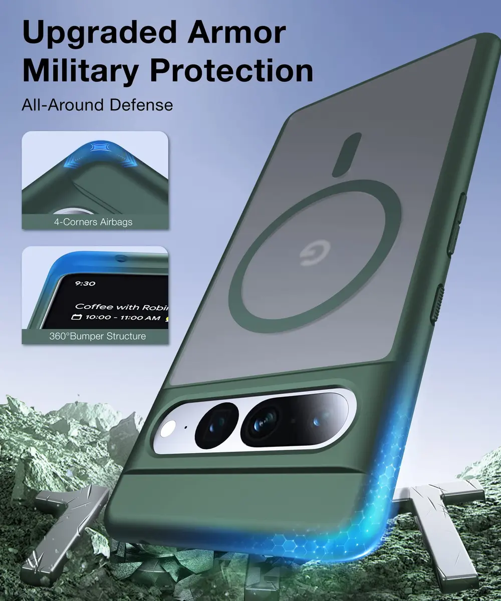 FNDMIL MagSafe Compatible Case for Google Pixel 7 Pro (6.7 inch) | Military Grade Drop Protection - view 5