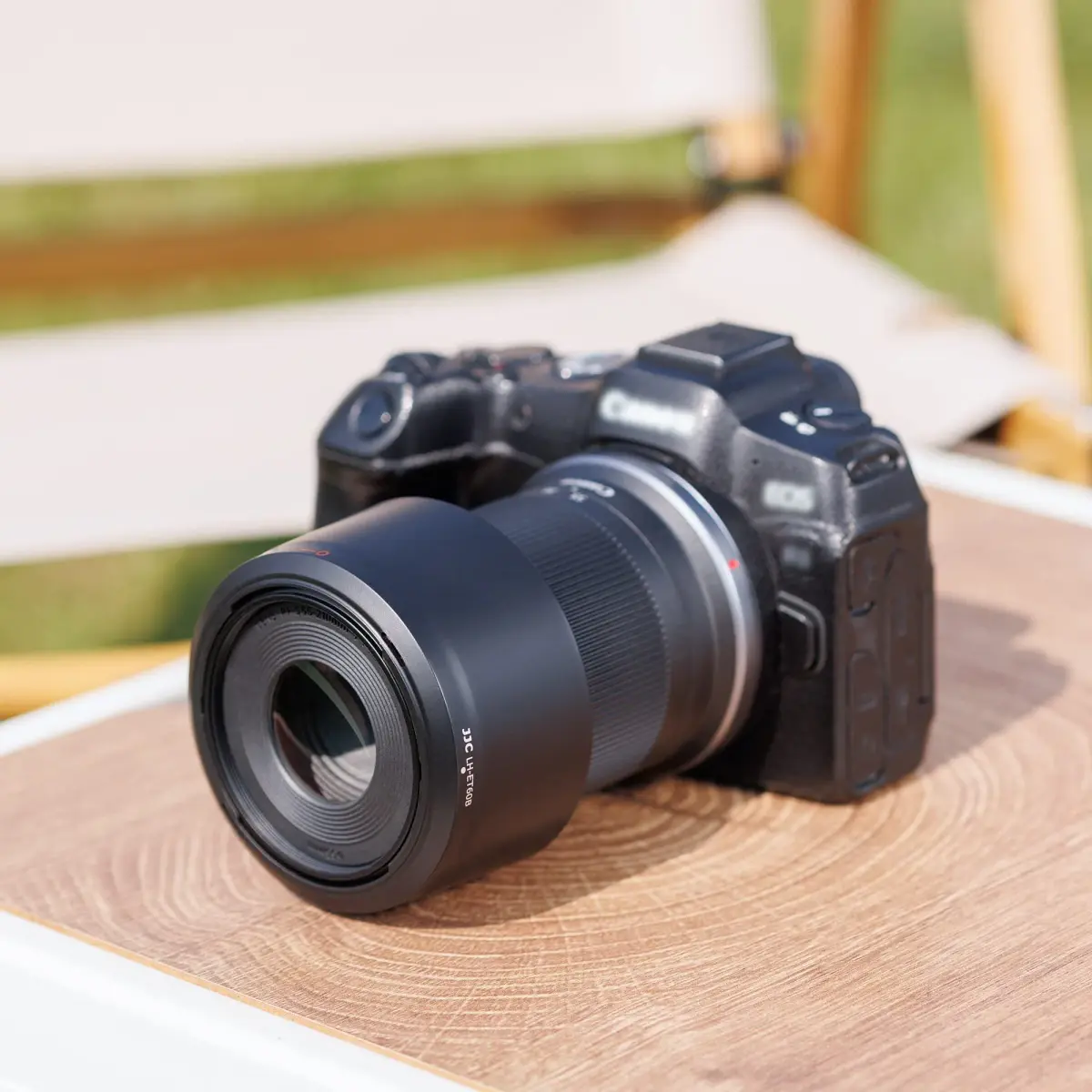 JJC ET-60B Lens Hood for Canon RF-S 55-210mm f/5-7.1 IS STM Lens | Reversible Bayonet Design with 55mm Filter Compatibility - view 8