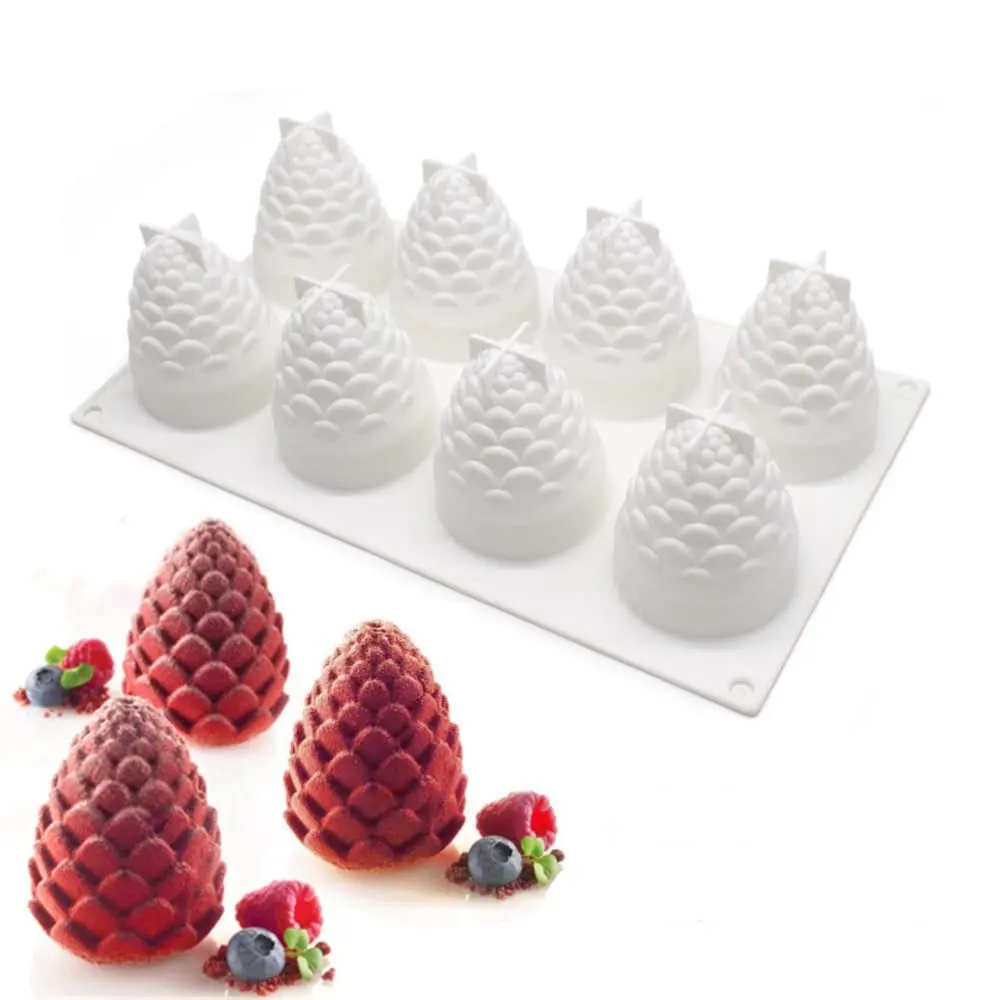 mostsom Pinecone Silicone Mold 25.5cm (10 inch) | Food-Grade Baking & Dessert Mould - main product image