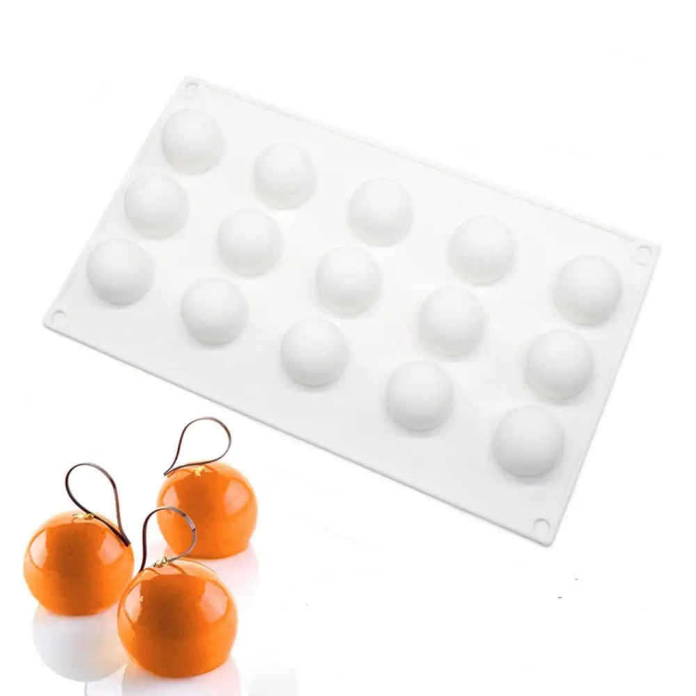mostsom Fruit Shape Silicone Mold 29.67cm (11.68x6.84x1.12 inch) | Food Grade Baking & Dessert Mould - view 3