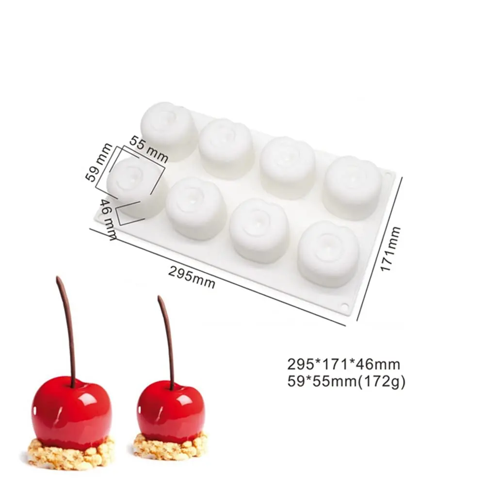 mostsom Cherry Shaped Silicone Mold 29.7cm (11.68 inch) | Food Grade Baking & Candy Making - view 6