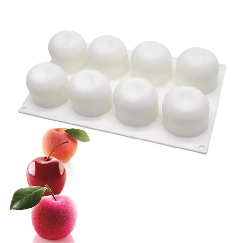 mostsom Apple Shape Silicone Mold 29.7cm (11.68x6.84x2.36 inch) | Food Grade Baking & Chocolate Mould - view 8