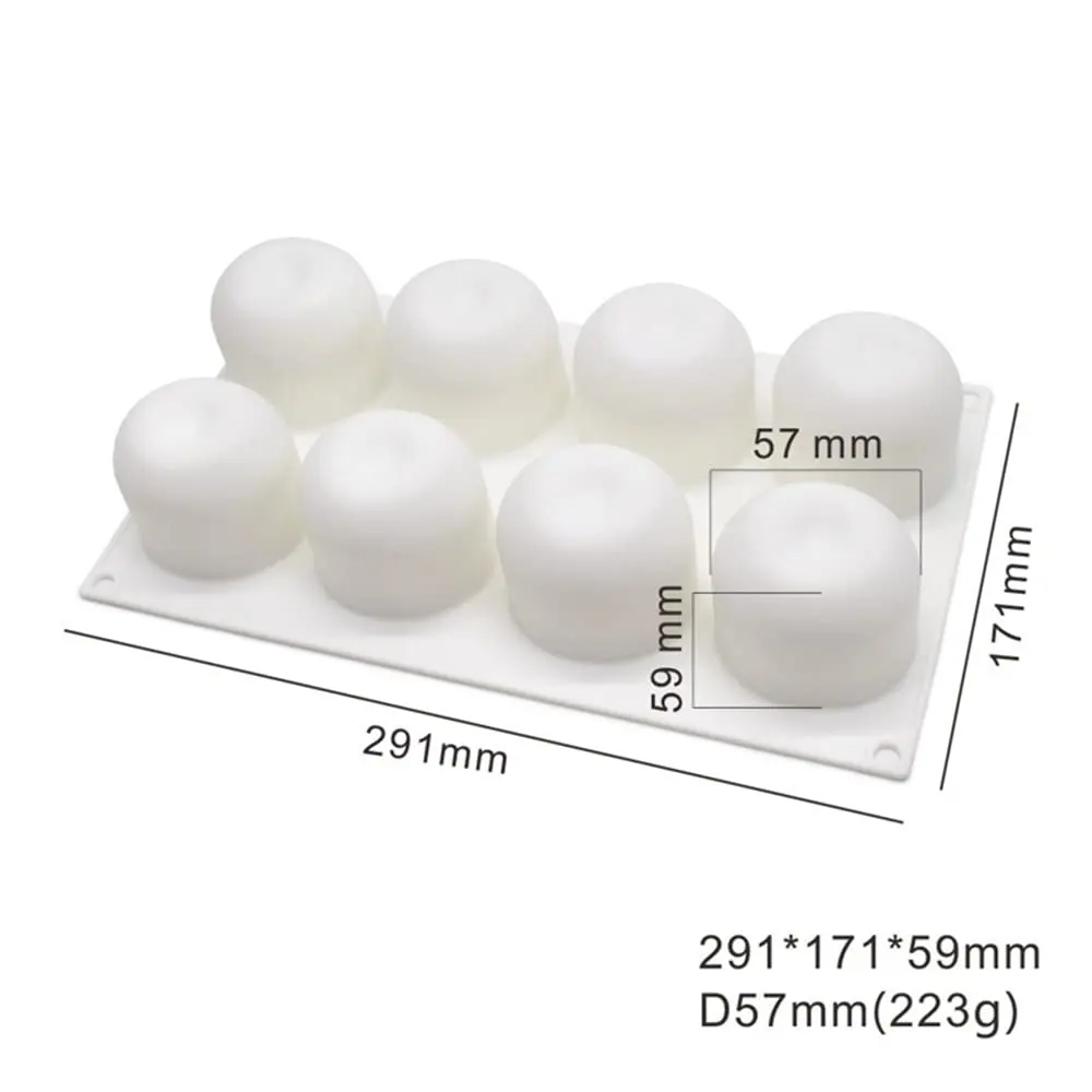 mostsom Apple Shape Silicone Mold 29.7cm (11.68x6.84x2.36 inch) | Food Grade Baking & Chocolate Mould - view 3