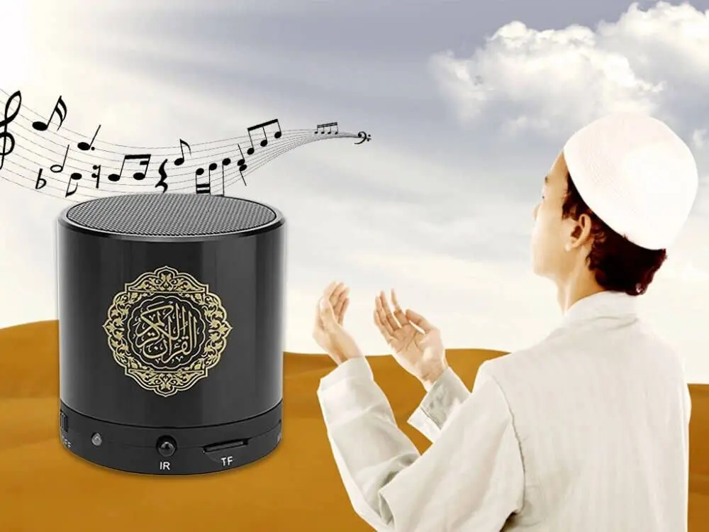 Hitopin Digital Quran Speaker with Remote Control 8G | Portable MP3 Player with 18 Reciters & 15 Translations - view 6