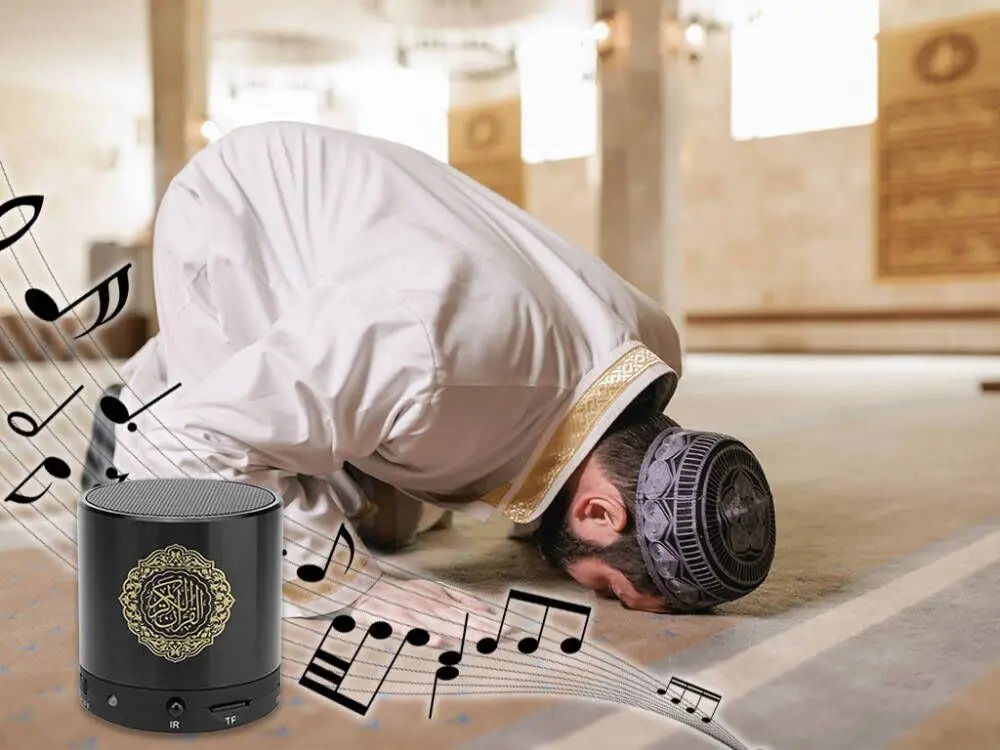 Hitopin Digital Quran Speaker with Remote Control 8G | Portable MP3 Player with 18 Reciters & 15 Translations - view 8