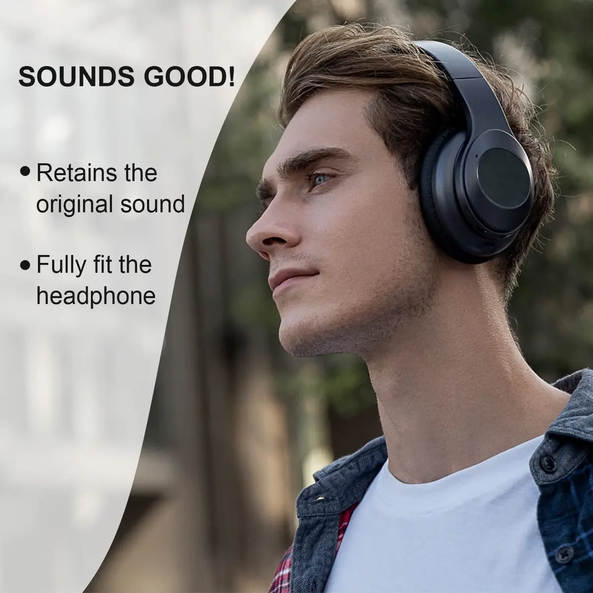 Niukeke Replacement Ear Pads for Bose QC 35 II 15 25 | Soft Leather, Memory Cotton, Noise Isolation - view 6