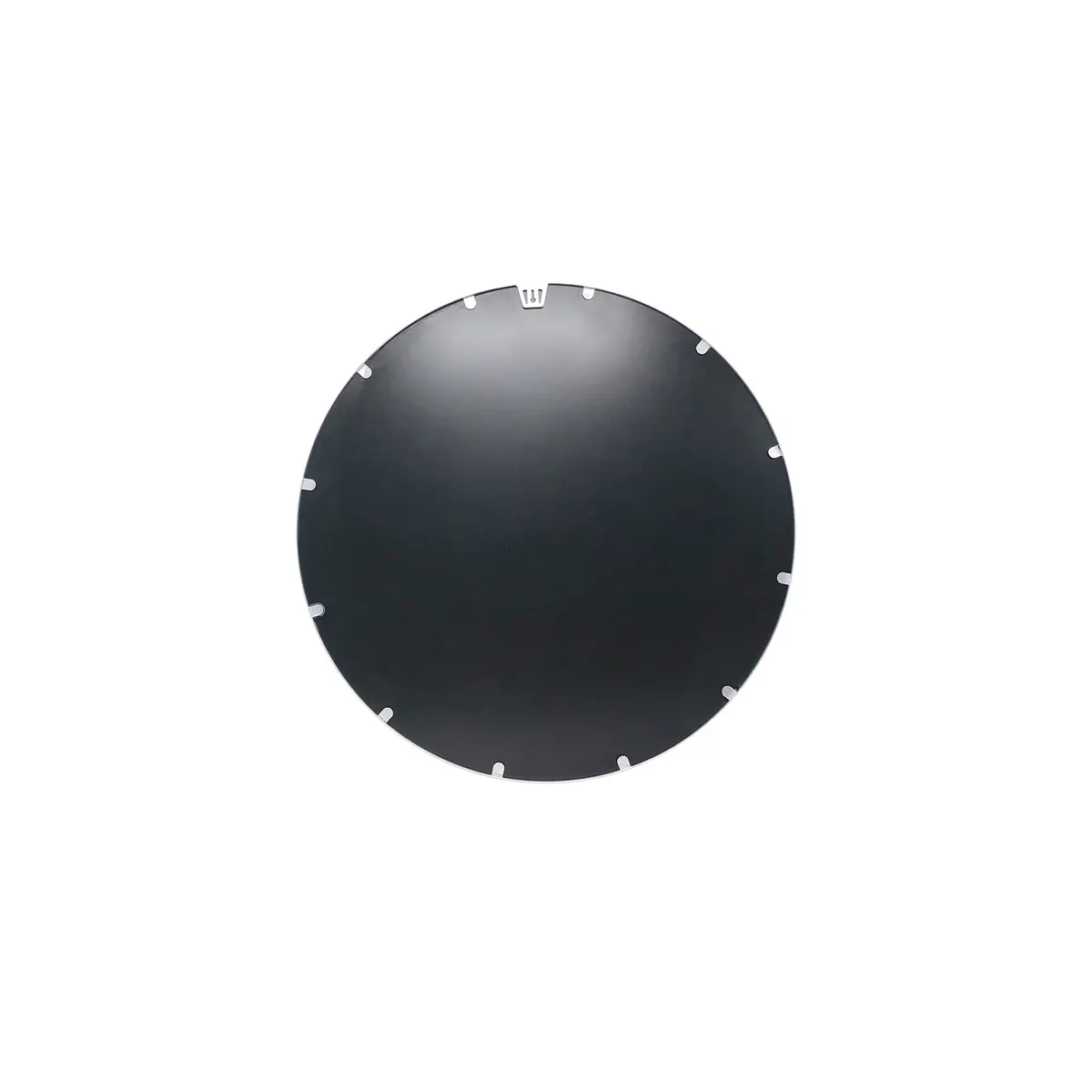Taylor & Logan Julianne 20" Round Silver Metal Framed Wall Mirror | Modern, Safety & Versatile Design - view 5