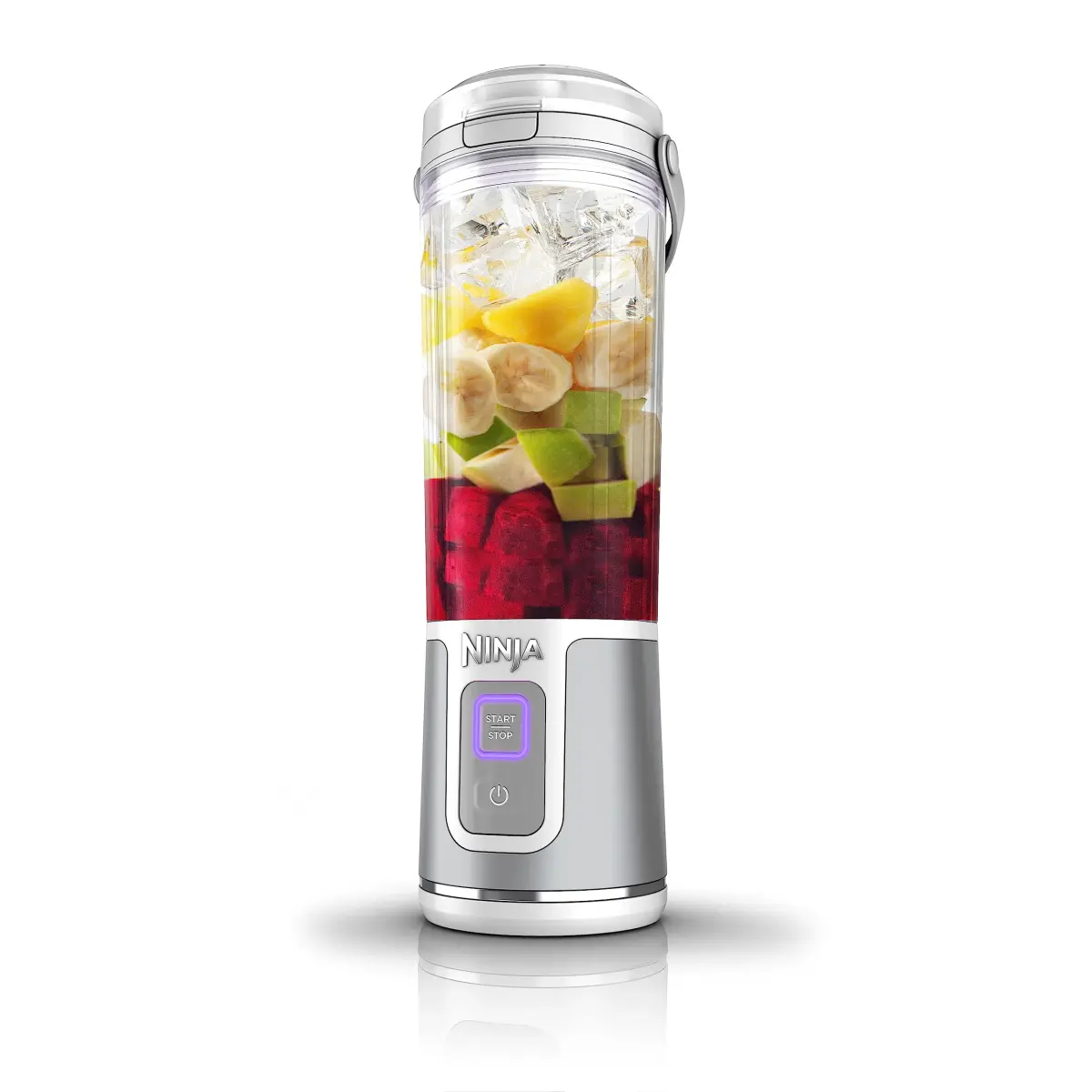 Ninja Blast Portable Blender Cordless 550ml (1.73lb) White BC151WH | Blends Ice & Frozen Fruit Anywhere - main product image