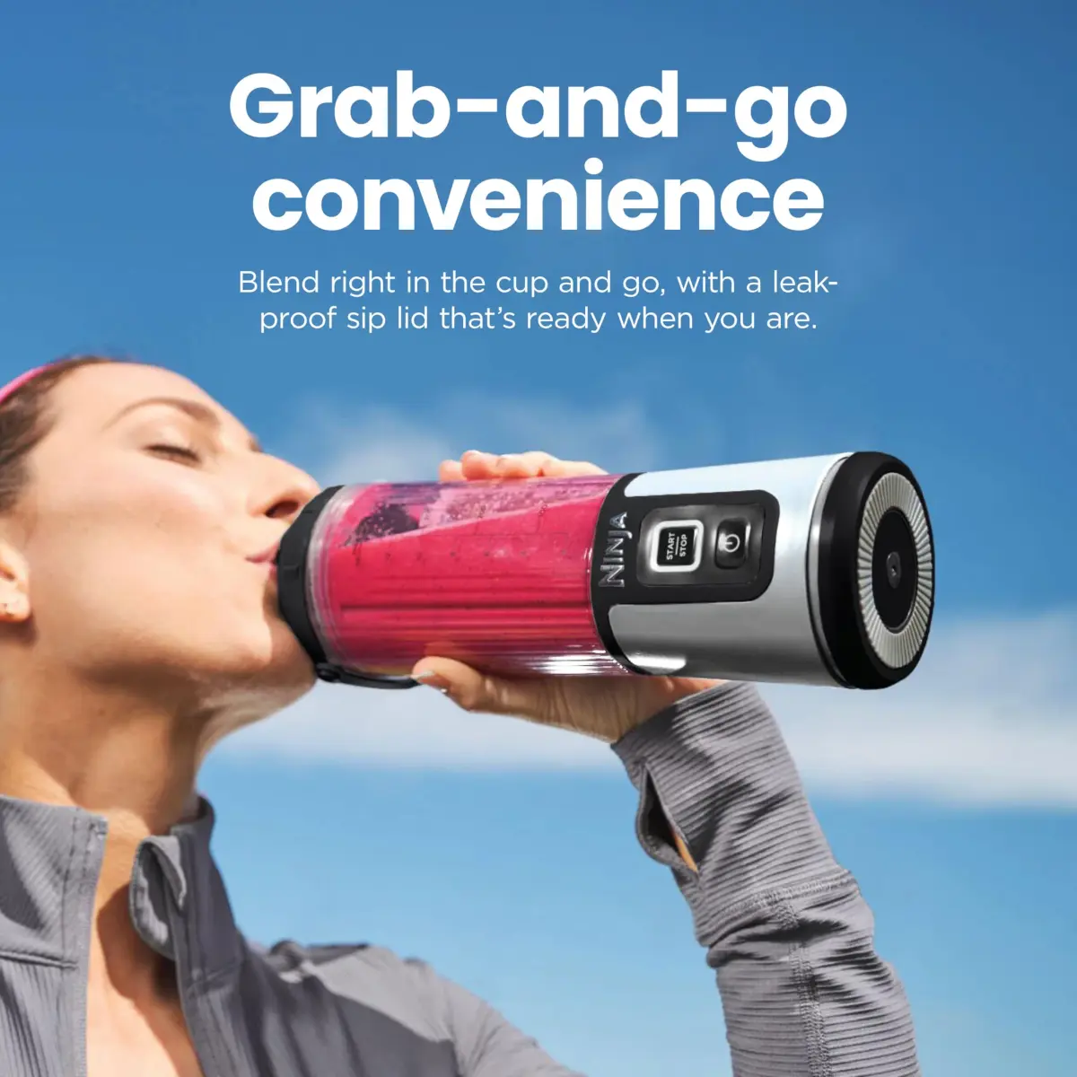 Ninja Blast Portable Blender 532ml (18 Fl Oz) | Cordless USB-C Rechargeable for Smoothies & Shakes - view 5