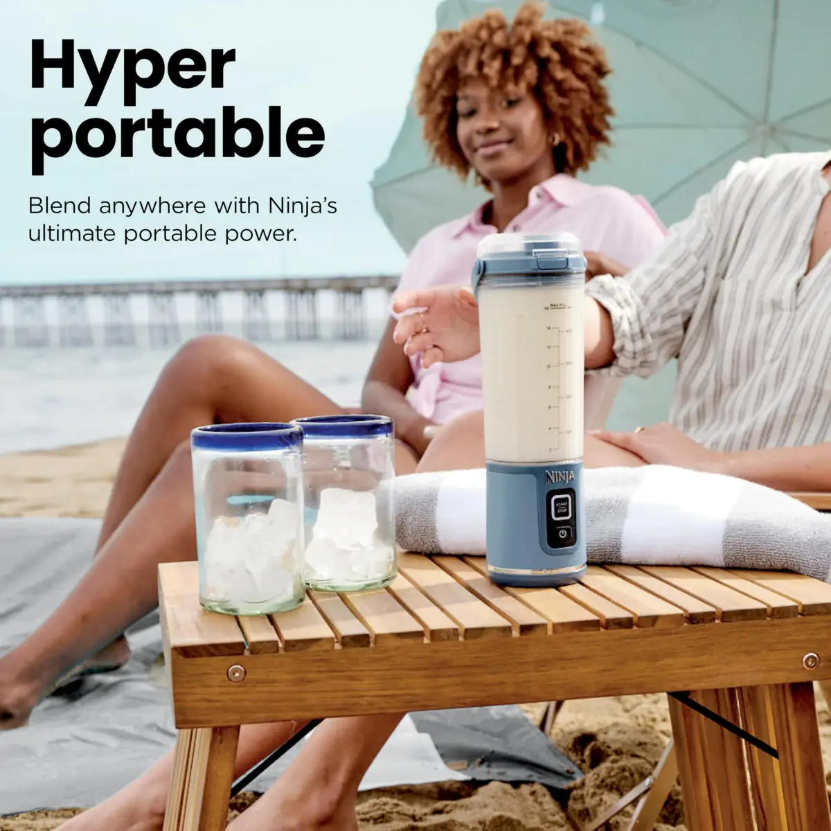 Ninja Blast Portable Blender 532ml (18 Fl Oz) | Cordless USB-C Rechargeable for Smoothies & Shakes - view 7