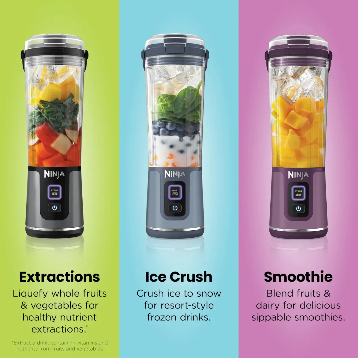 Ninja Blast Portable Blender 532ml (18 Fl Oz) | Cordless USB-C Rechargeable for Smoothies & Shakes - view 9
