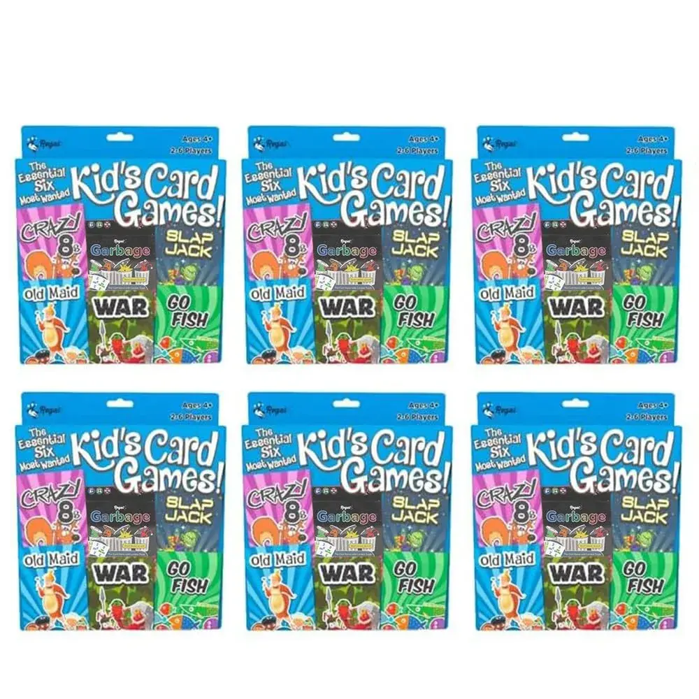 Regal Games Classic Kids Card Games Set - 6 Packs, 36 Decks | Educational & Fun for Ages 4+ - view 2