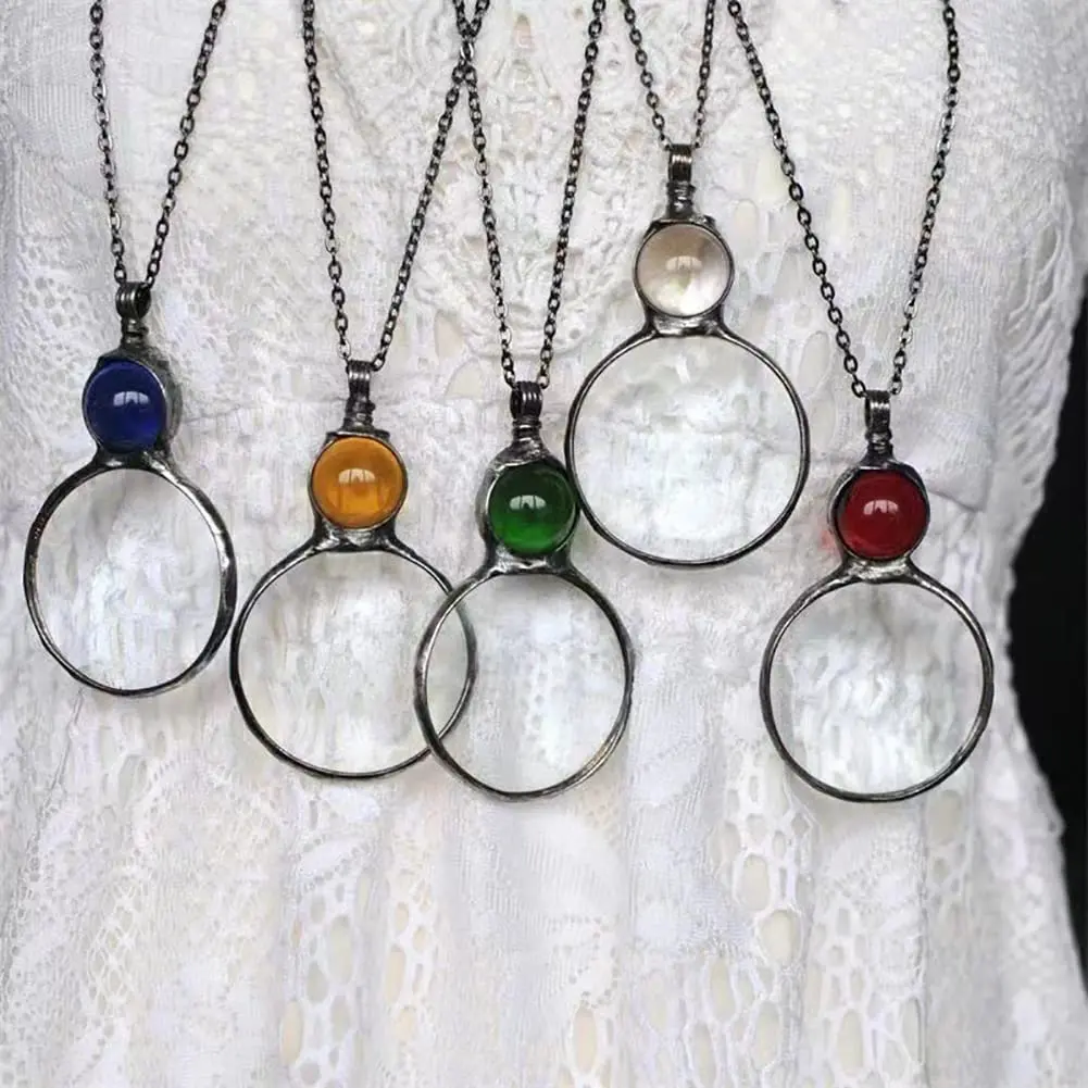 ccHuDE 10X Magnifiers Necklace 4.5cm | Elegant Reading Aid for Seniors - view 5