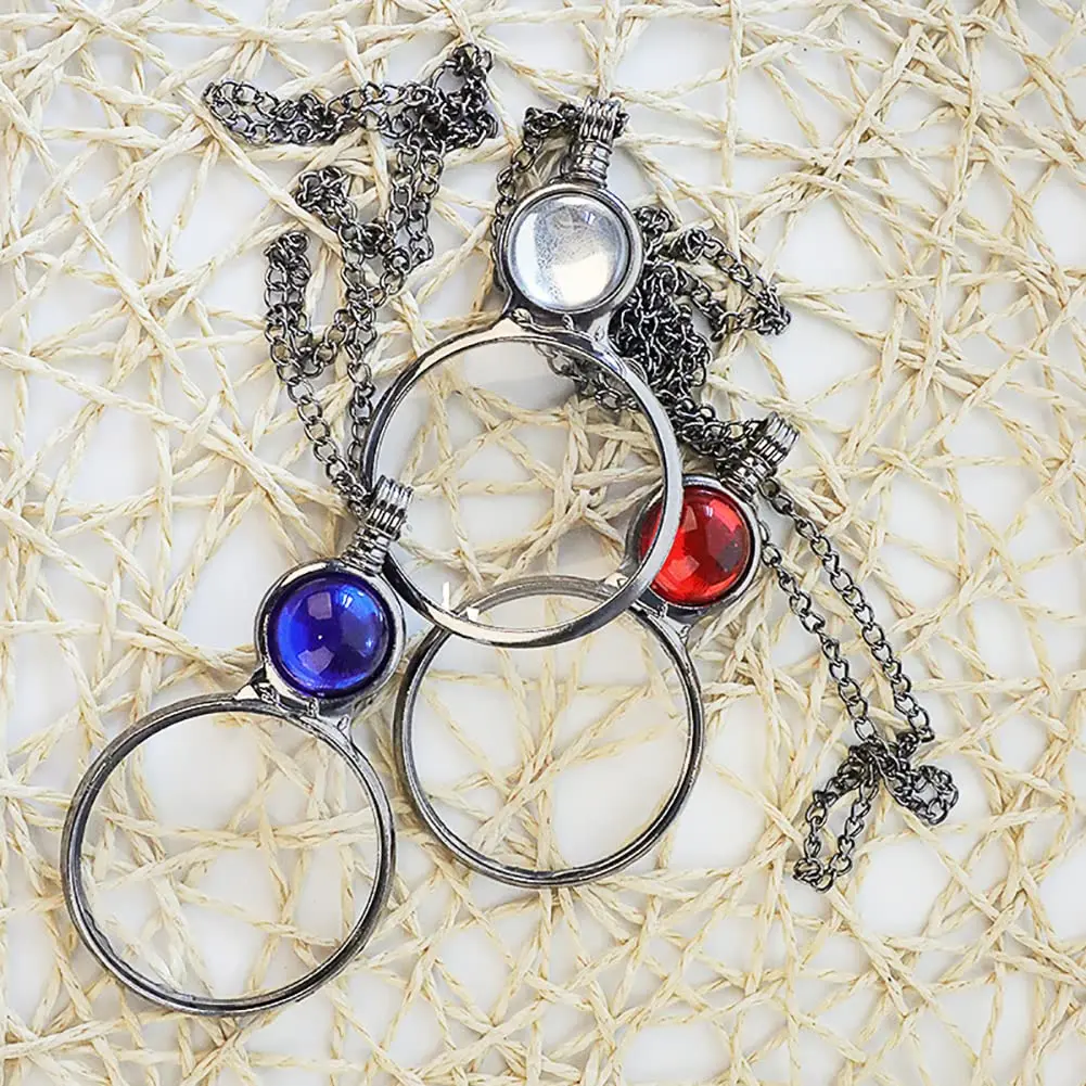 ccHuDE 10X Magnifiers Necklace 4.5cm | Elegant Reading Aid for Seniors - view 6