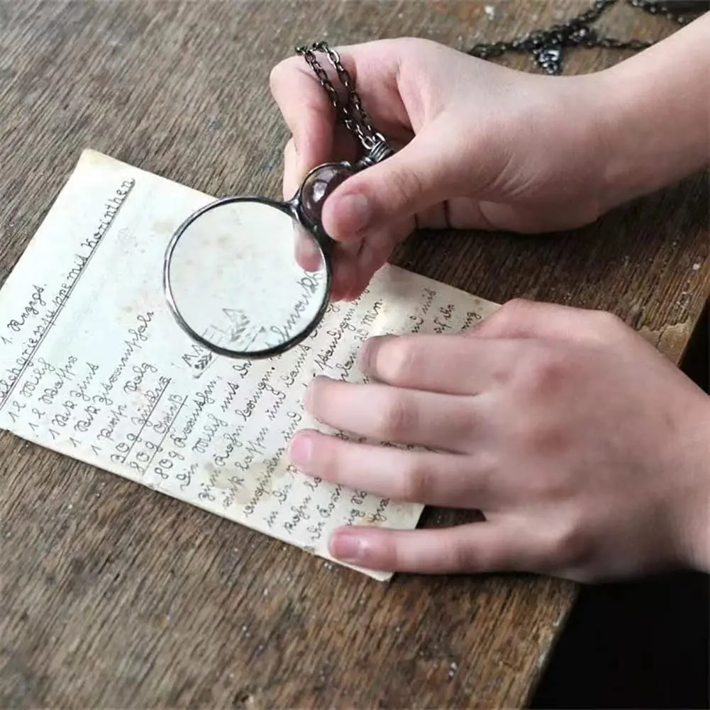 ccHuDE 10X Magnifiers Necklace 4.5cm | Elegant Reading Aid for Seniors - view 3