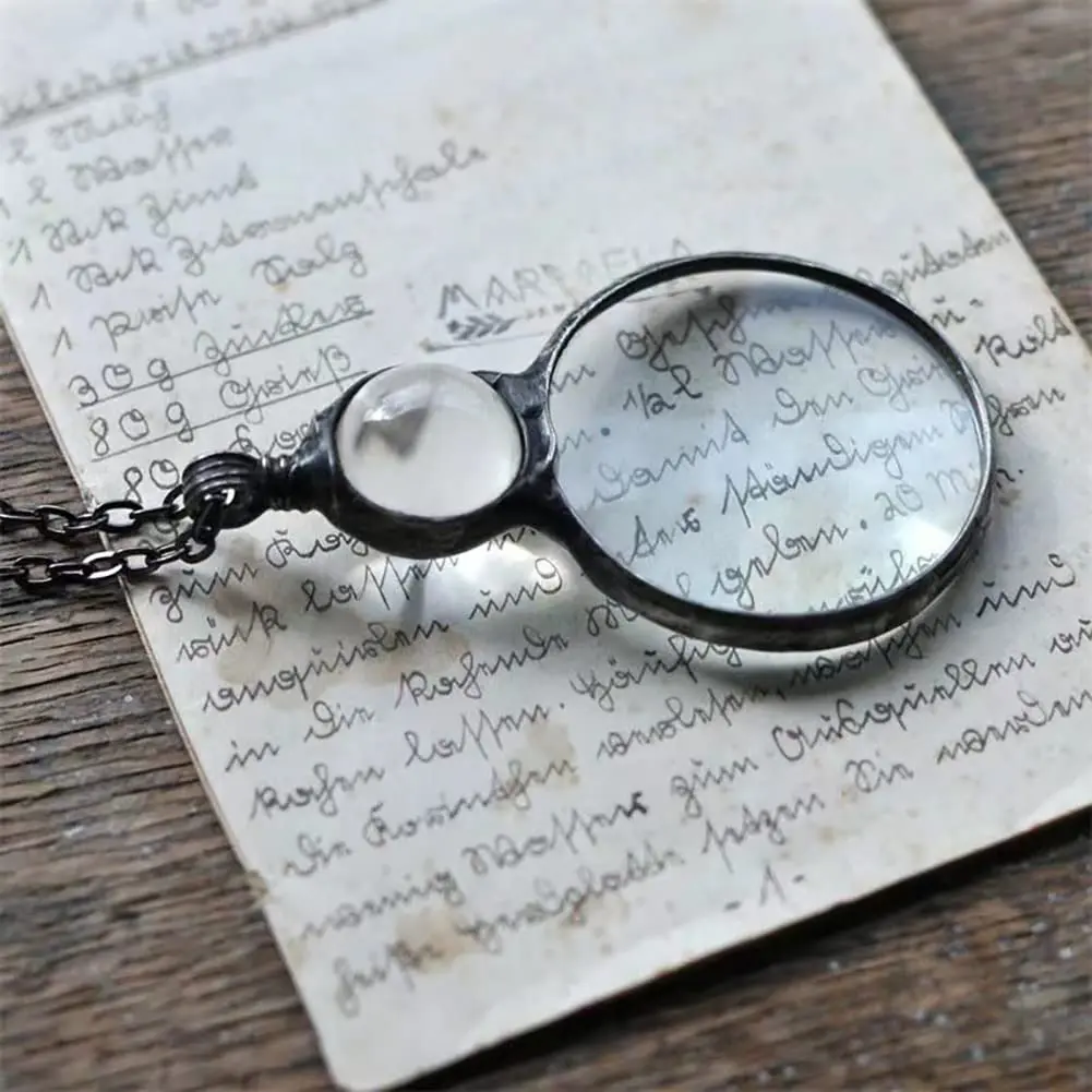 ccHuDE 10X Magnifiers Necklace 4.5cm | Elegant Reading Aid for Seniors - view 4