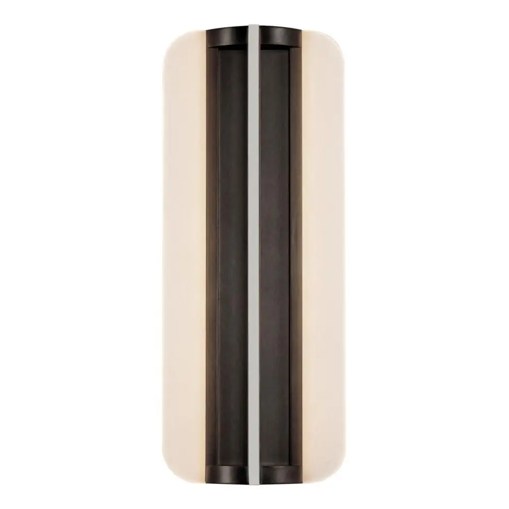 Alora Lighting Kuzco Anders 17in 1-Light LED Wall Sconce Urban Bronze | Modern Brass Wall Lamp with 21W LED - main product image