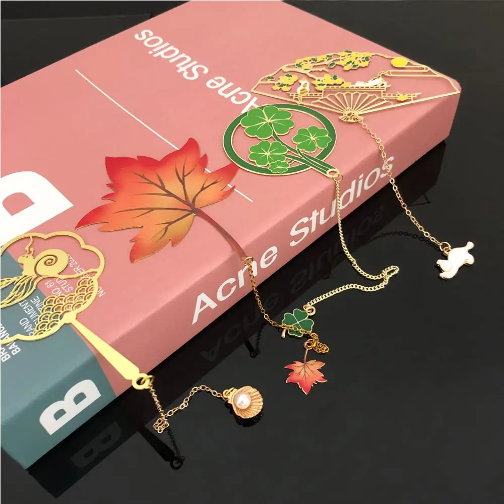 SSLBeryl Book Club Gifts for Women Book Lovers Readers Students Bookmark (Cat) | Cute Copper Bookmarks - view 6