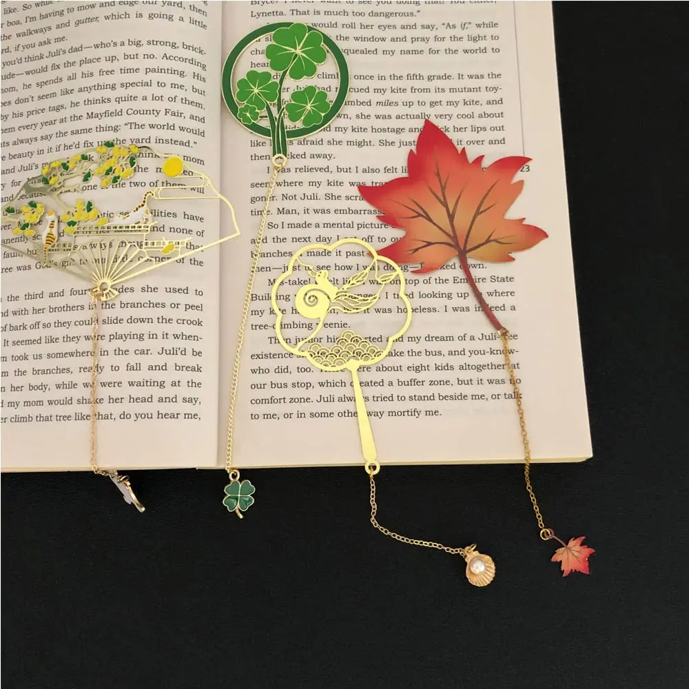 SSLBeryl Book Club Gifts for Women Book Lovers Readers Students Bookmark (Cat) | Cute Copper Bookmarks - view 7