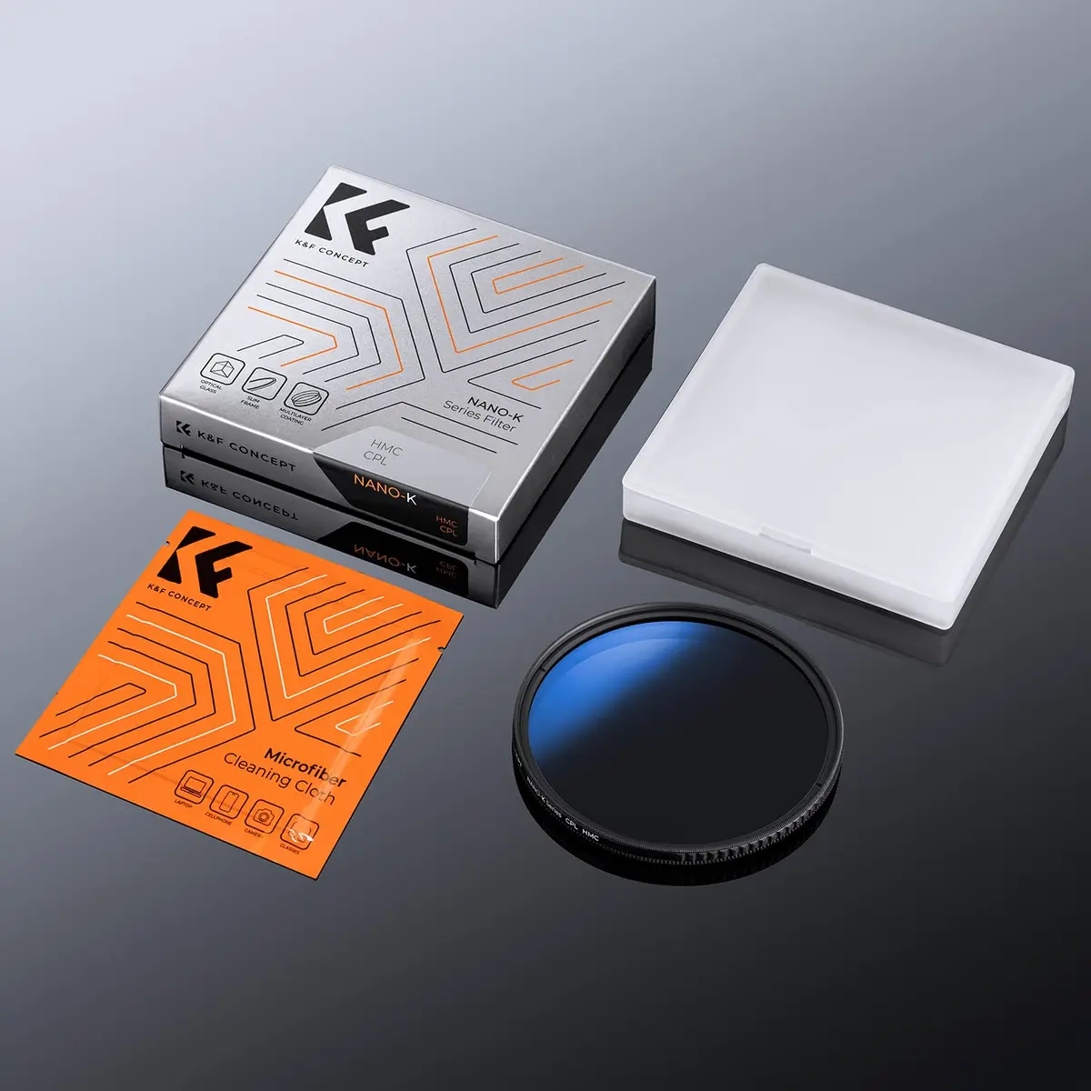 K&F Concept 82mm Circular Polarizer Lens Filter Ultra-Slim Optical Glass | Enhance Colors & Reduce Reflection - view 8