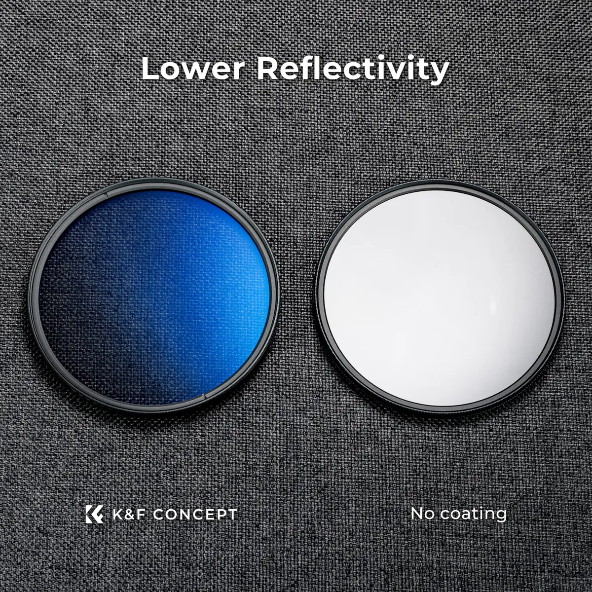K&F Concept 82mm Circular Polarizer Lens Filter Ultra-Slim Optical Glass | Enhance Colors & Reduce Reflection - view 4