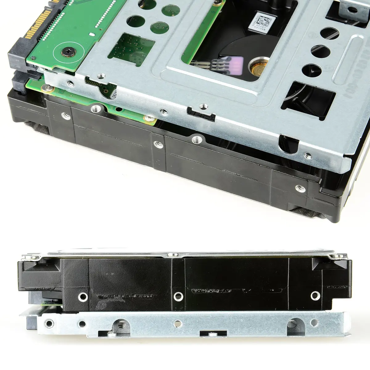 DSLRKIT 2.5" SSD to 3.5" SATA HDD Adapter Caddy Tray Pack of 2 | Hot Swap Plug for High-Speed Data Transfer - view 7