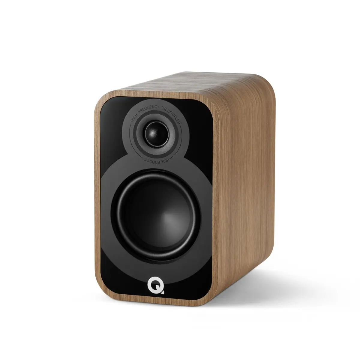 Q Acoustics 5010 Compact Bookshelf Speakers Pair Holme Oak | Premium 4.5" Mid/Bass, 6Ω, 75W - main product image