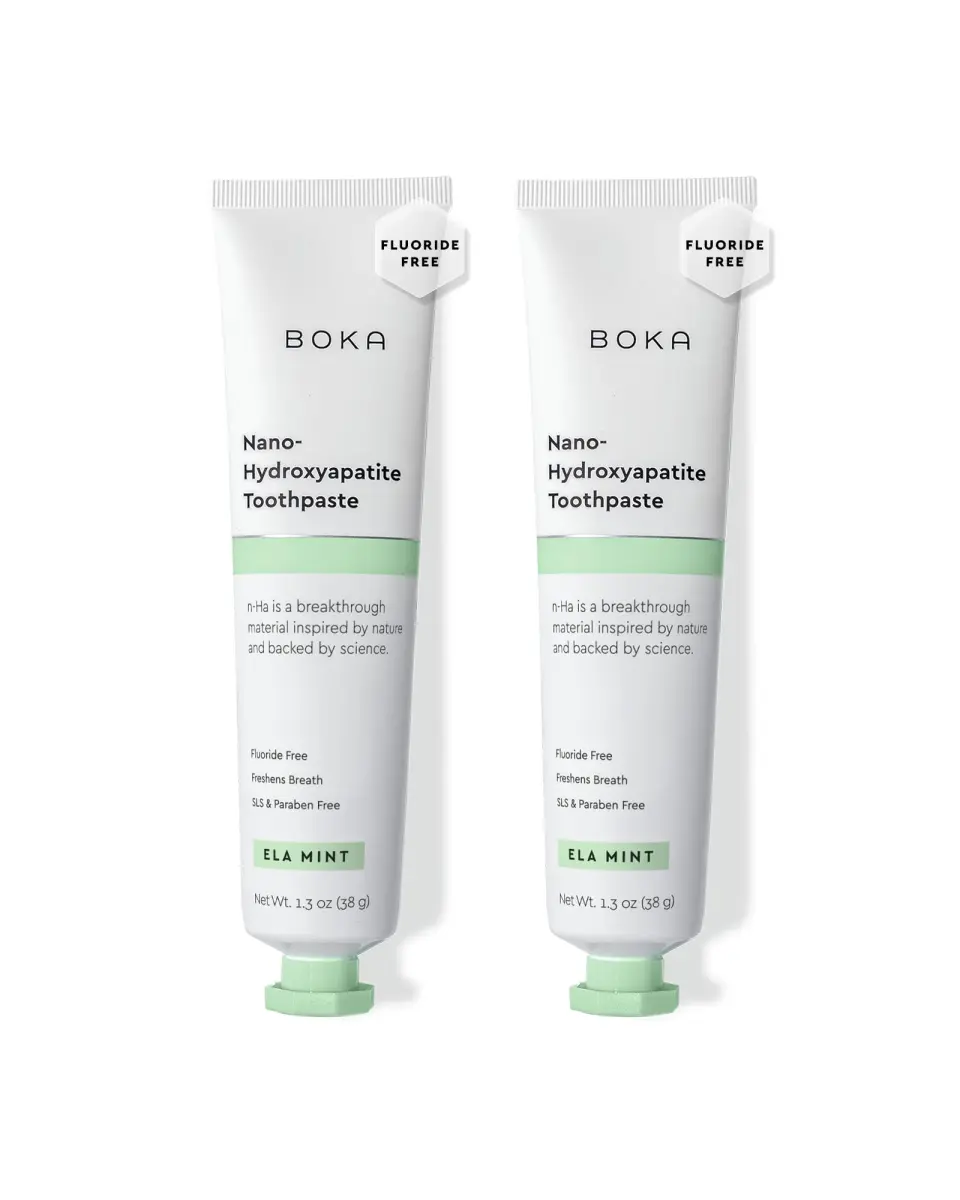 Boka Ela Mint Toothpaste Nano Hydroxyapatite Fluoride Free 73.7ml (2.6 Oz) | Enamel Care for Sensitive Teeth - main product image