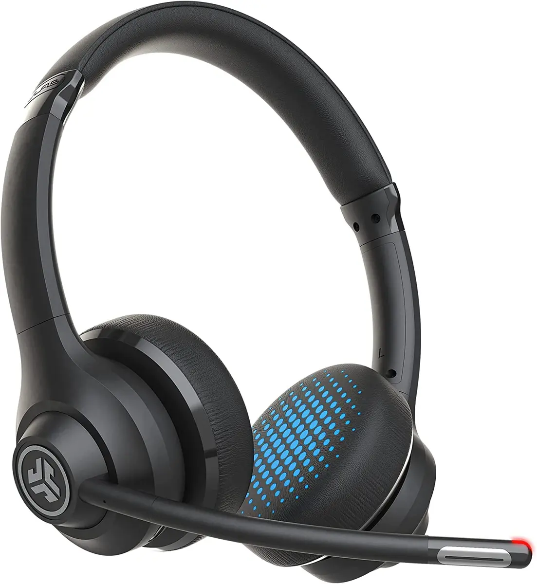 JLab GO Work Wireless On-Ear Headset with Microphone | 16 Pack, Bluetooth Multipoint, 45+ Hour Battery - main product image