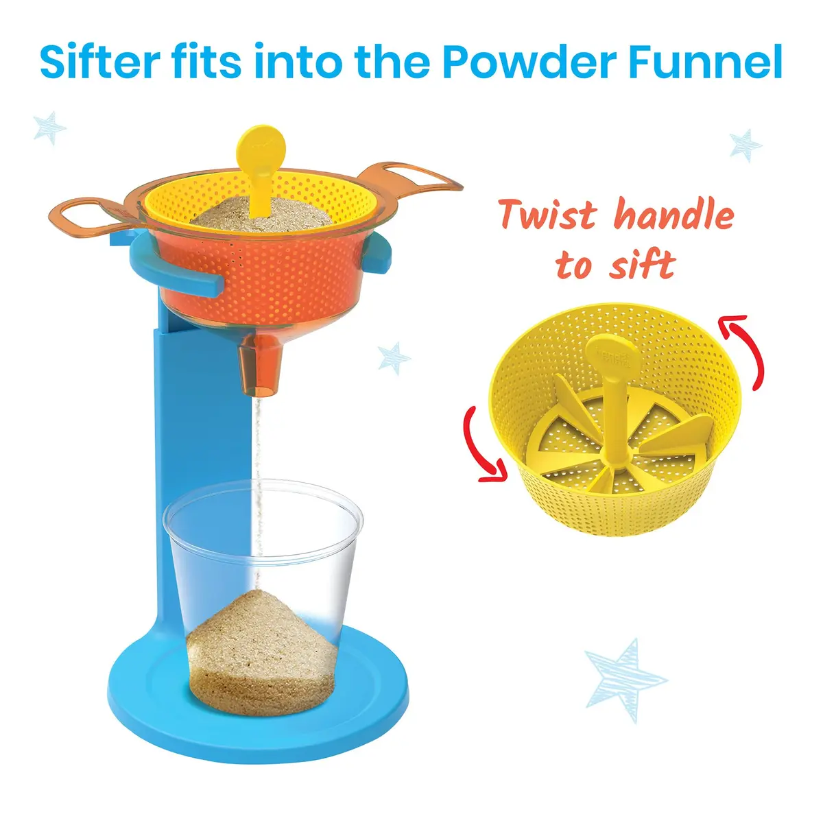 hand2mind Starter Science Funnels, 7 Pieces | Durable STEM Toys for Kids 3+ - view 3