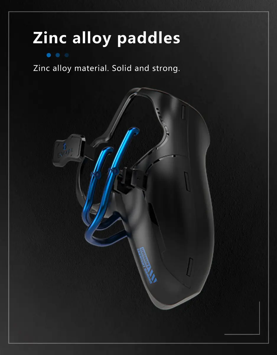 EXknight Deathclaw Back Paddles Attachment for PS5 Controller | Play Like a PRO, React 2X Faster - view 5