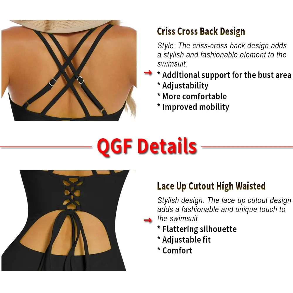QGF Womens One Piece Suit Bustier Black Large | Classic & Comfortable Fit - view 4