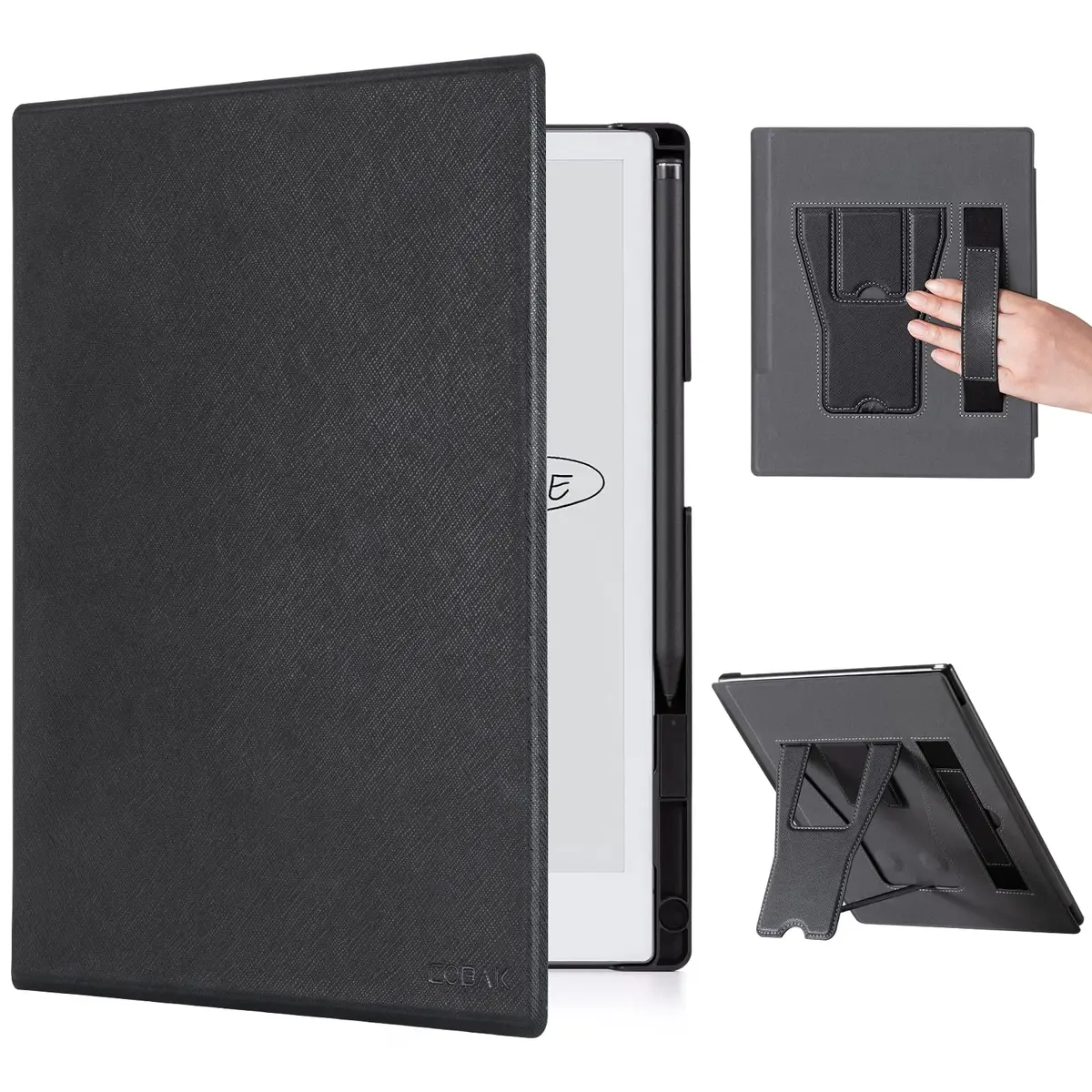 CoBak Stand Case for Remarkable 2 Paper Tablet 10.3" | Protective Folio with Hand Strap - main product image