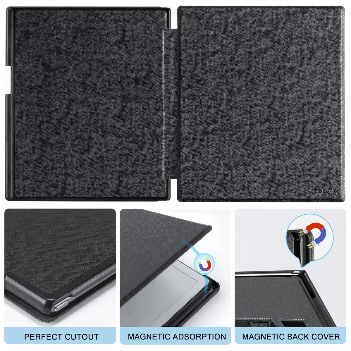 CoBak Stand Case for Remarkable 2 Paper Tablet 10.3" | Protective Folio with Hand Strap - view 6