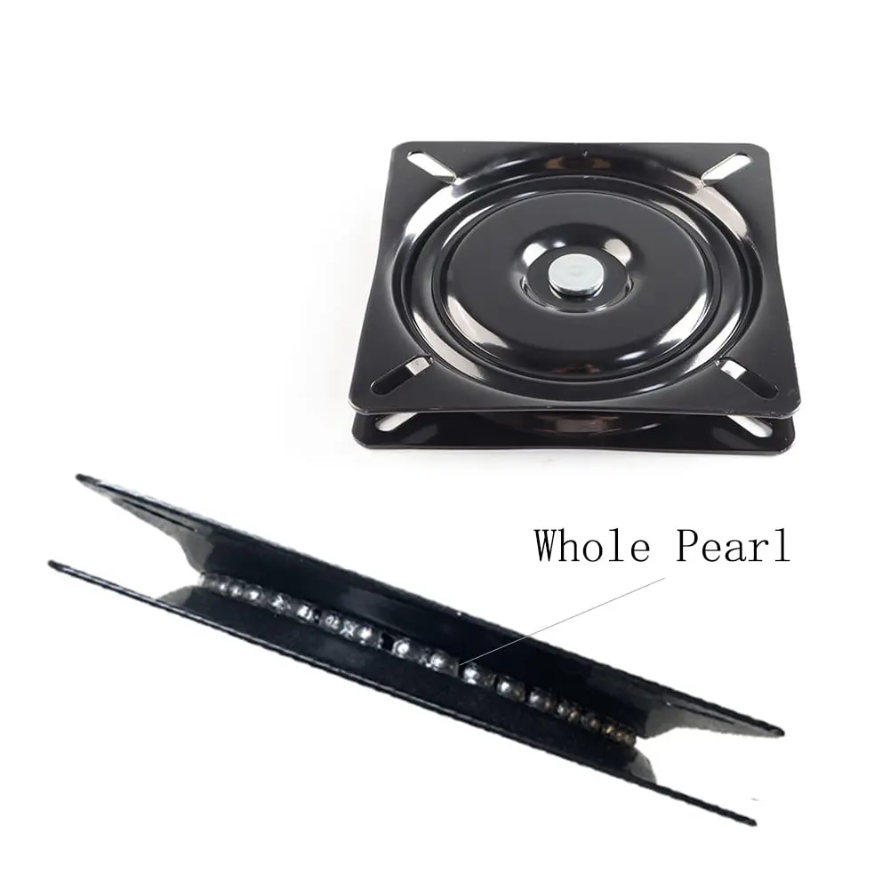 Lokatall 6 Inch Heavy Duty Swivel Plate with 360 Rotating Base, 15.7 cm (6") Square Steel Ball Bearing Turntable - view 3