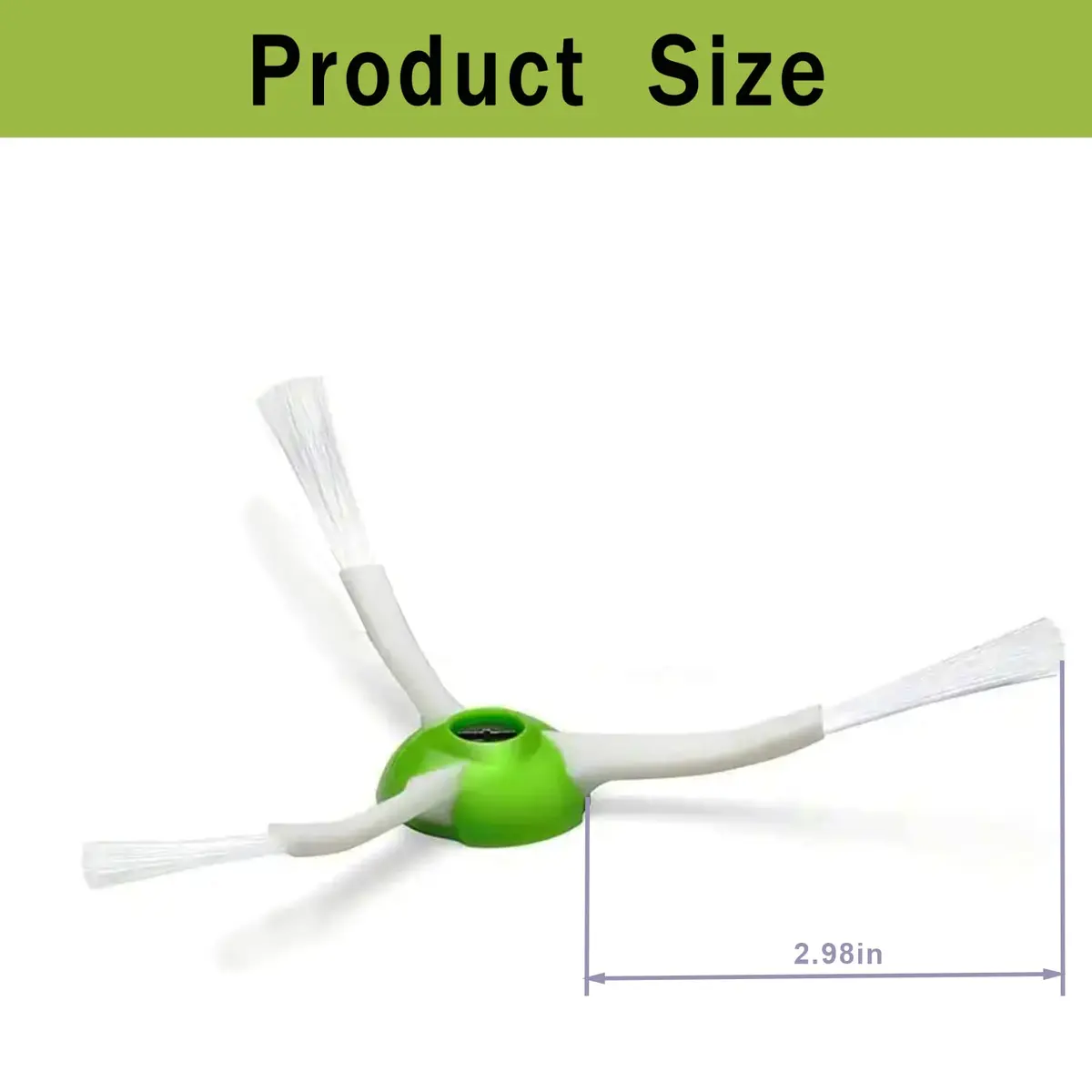 E-HAO Edge-Sweeping Brush for iRobot Roomba i/j/e Series | Compatible with 6+ Models, Long-Lasting, Easy to Install - view 4