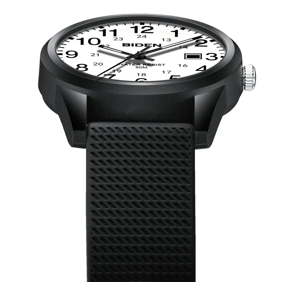 LN LENQIN Men's Analog Quartz Watch 40mm (1.57 inch) | Easy Read Military Time with Luminous Dial - view 4