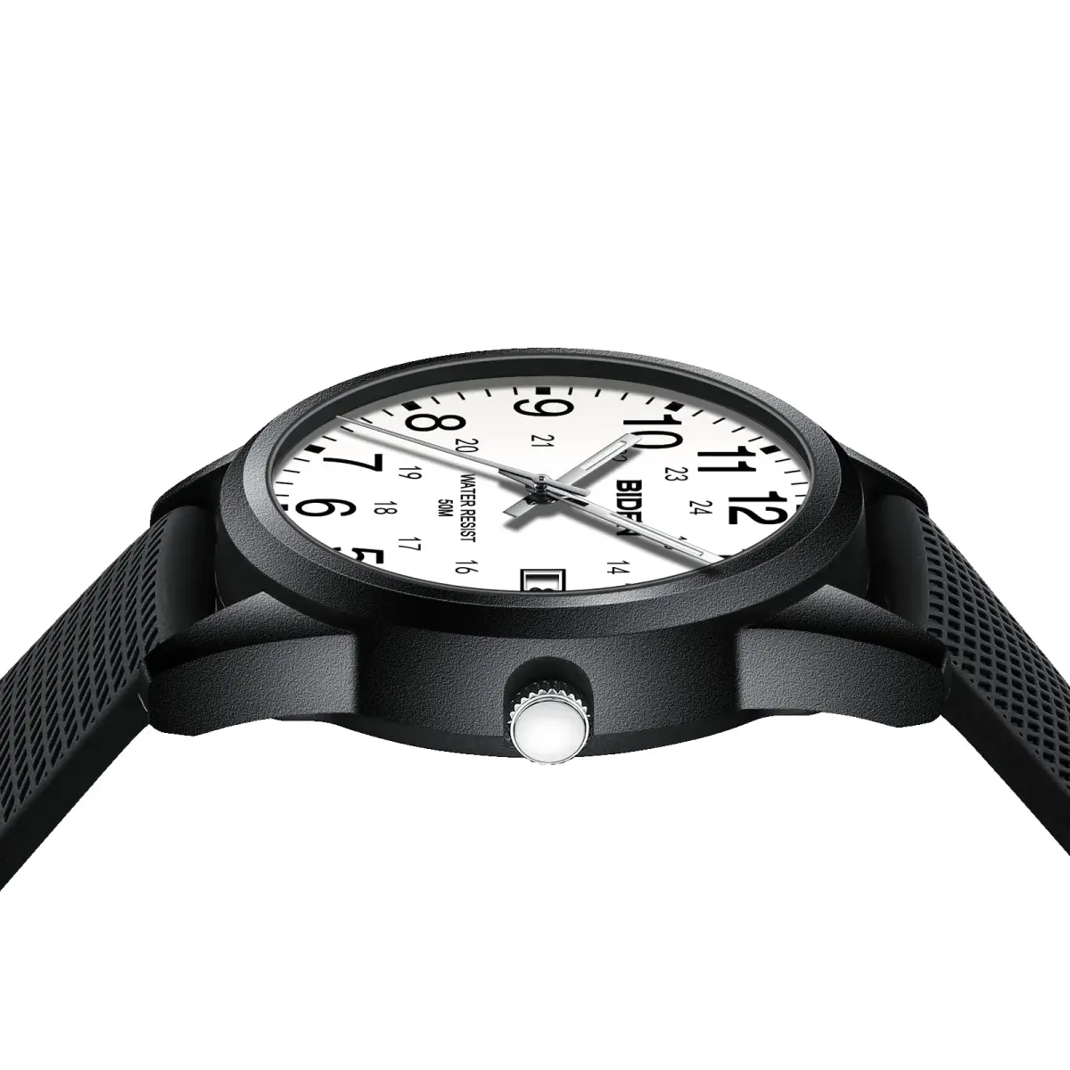 LN LENQIN Men's Analog Quartz Watch 40mm (1.57 inch) | Easy Read Military Time with Luminous Dial - view 5