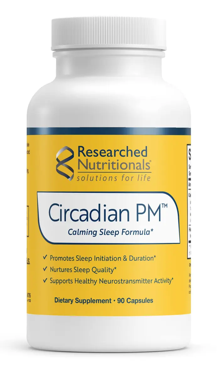 Researched Nutritionals Circadian PM 90 Capsules | Supports Sleep & Nervous System (120 chars) - main product image