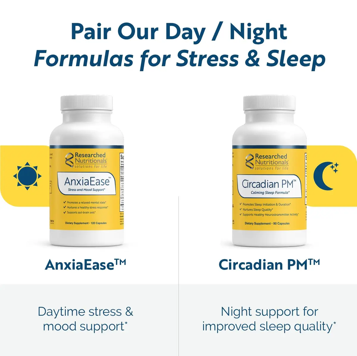 Researched Nutritionals Circadian PM 90 Capsules | Supports Sleep & Nervous System (120 chars) - view 5