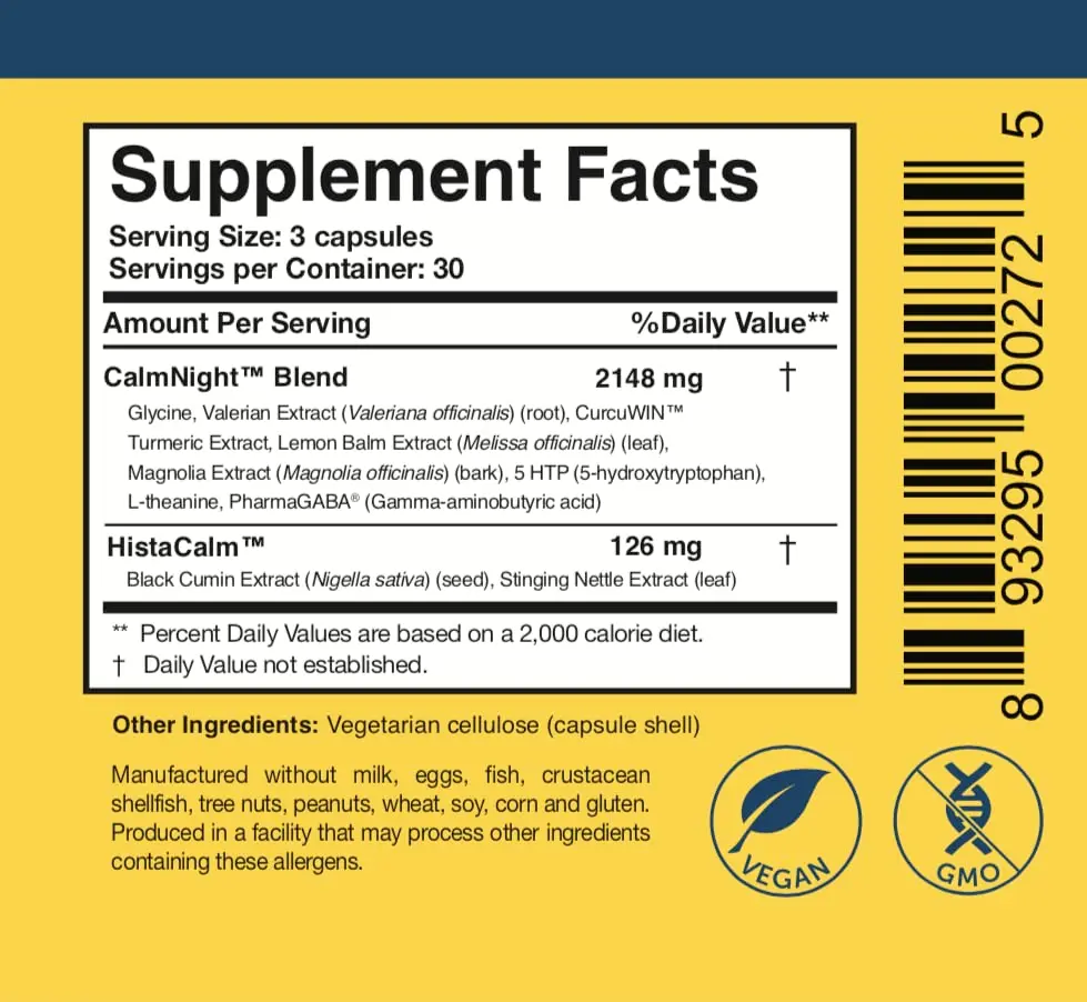 Researched Nutritionals Circadian PM 90 Capsules | Supports Sleep & Nervous System (120 chars) - view 6