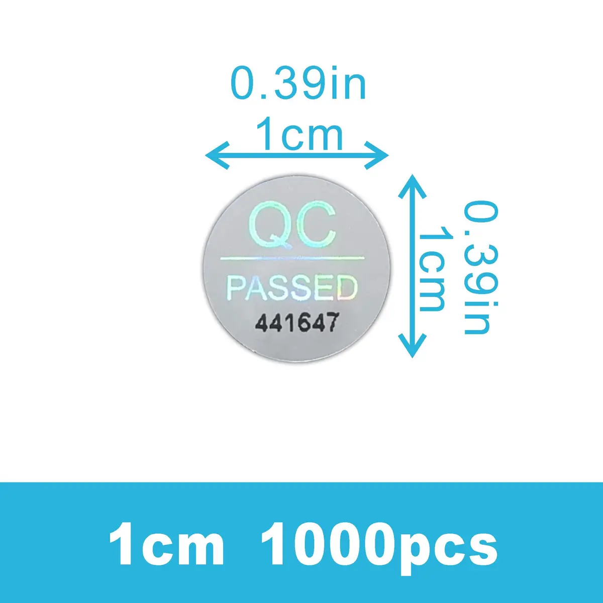 TLK&FBB Tamper Proof Labels 2300pcs | High Security, Waterproof, Sequential Serial - view 3
