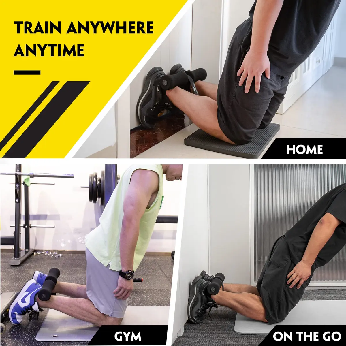 COFOF Nordic Hamstring Curl Strap | Adjustable, Portable, Supports 420 lbs for Home & Gym - view 7