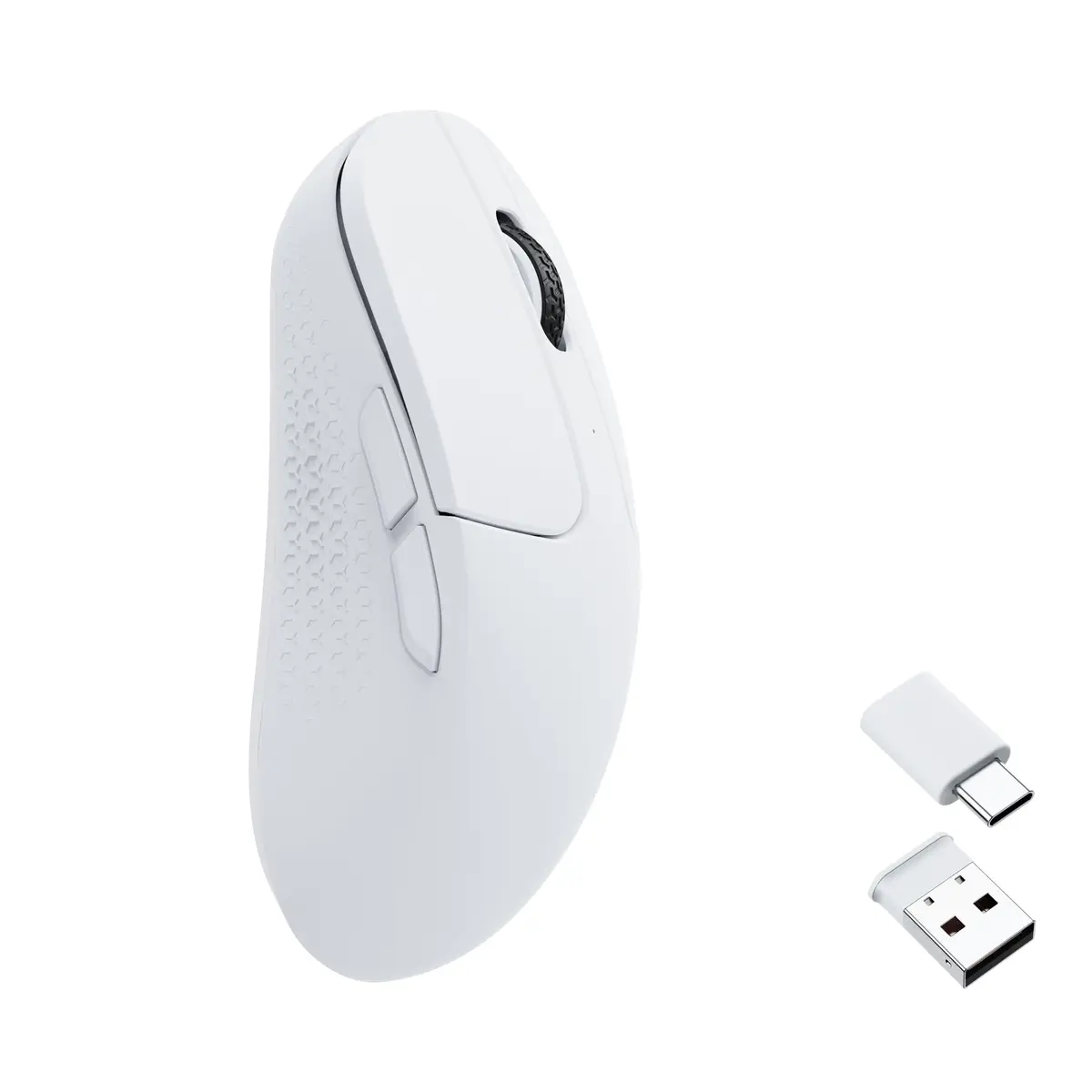 Keychron M3 Mini Wireless Optical Mouse | Bluetooth 5.1/2.4 GHz | Programmable PixArt 3395 Sensor | 26,000 DPI | Lightweight Ergonomic - main product image