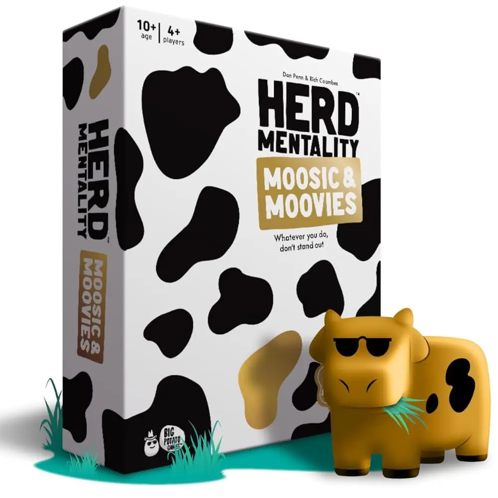Big Potato Herd Mentality Moovies & Moosic Board Game | Family Fun Edition - main product image