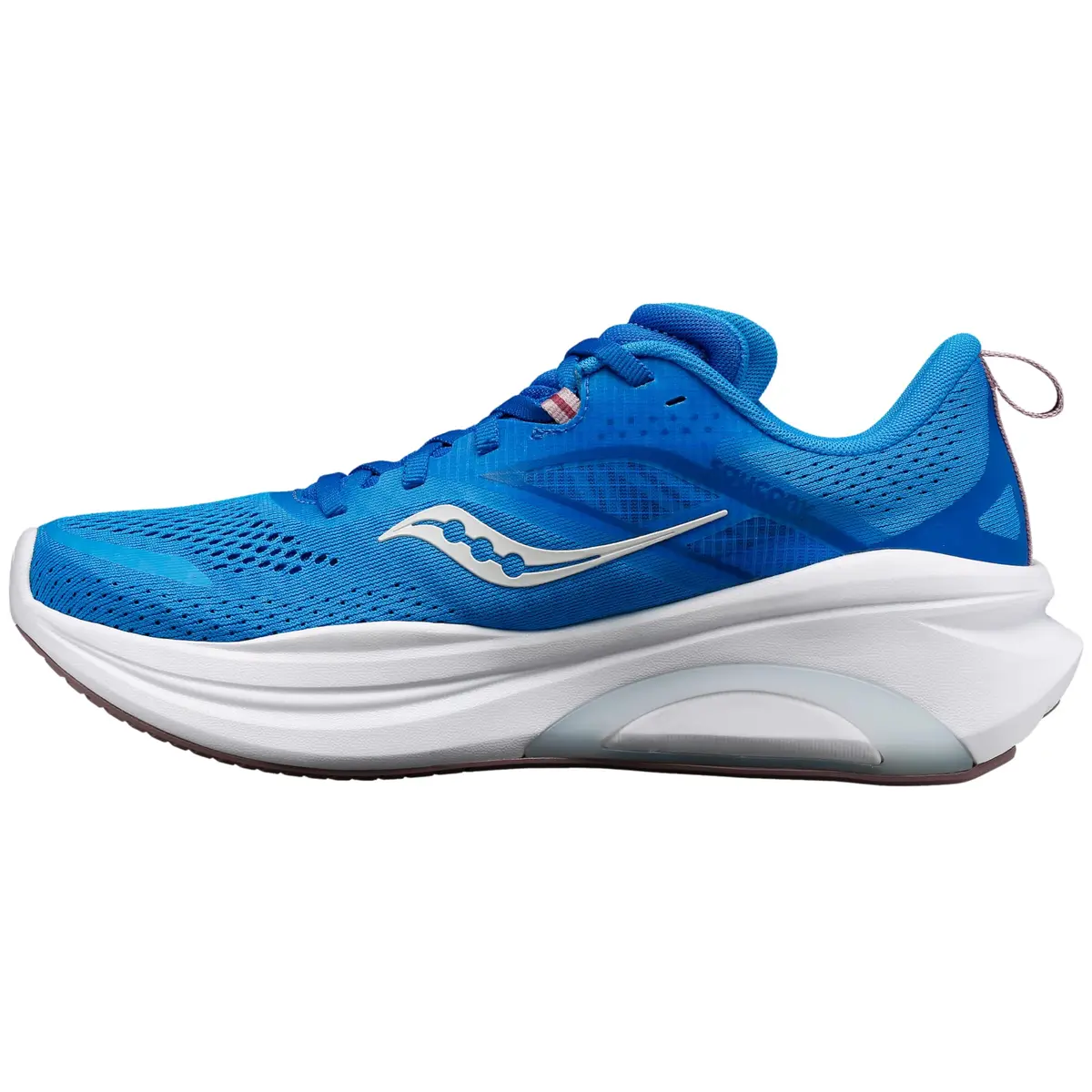 Saucony Omni 22 Running Shoe, Cobalt/Orchid, US 12 | Structured Cushioning for Overpronators - main product image